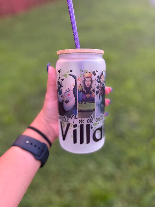 Villain Glass Cup