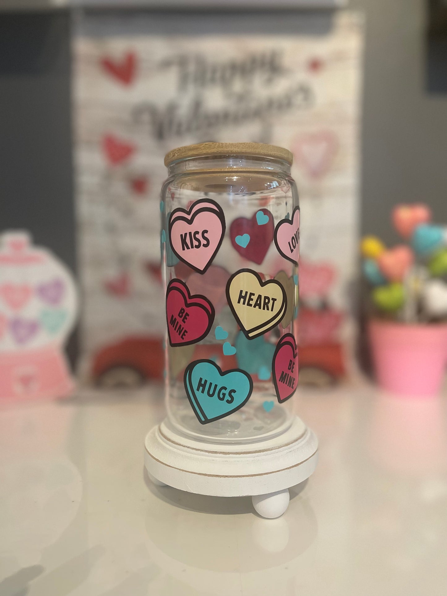 Conversation Hearts Cup